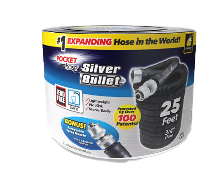 Silver Bullet 25ft Pocket Hose