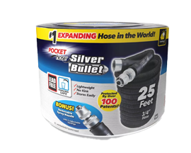 Silver Bullet 25ft Pocket Hose