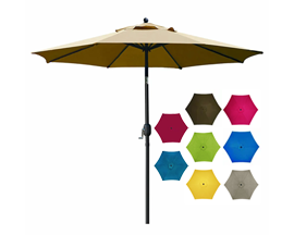 Living Accents® 9 Tiltable Market Umbrella - Pick your color