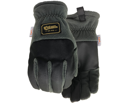 Watson® Fleece Navidad Polyester Fleece Gloves - Large