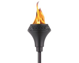 Tiki® Easy Install Island King Large Flame Torch - Black