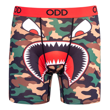 Odd Sox Camo War Plane Boxer Brief