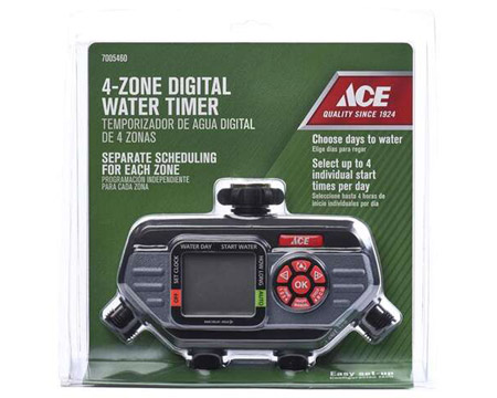 ACE® 4-Zone Digital Water Timer
