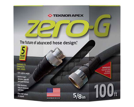 Teknor Apex® Zero-G 5/8 in. X 100 ft. Heavy Duty Commercial Grade Garden Hose