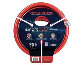 SmartFlo® 3/4 in. D X 75 ft. Contractor Grade Garden Hose