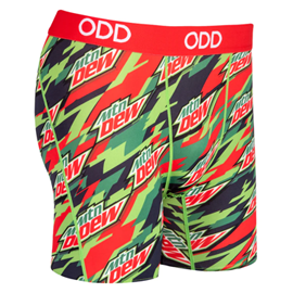 Odd Sox MOUNTAIN DEW CAMO - MEN'S BOXER BRIEF