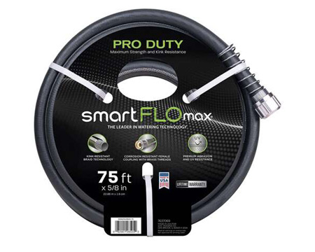 Smartflo Max® Pro Duty 5/8 in. X 75 ft. Premium Grade Garden Hose