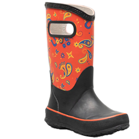 Bogs® Kids Western Mid Rainboots - Cherry