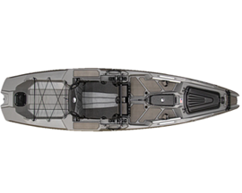 Bonafide SS107Fishing Kayak - Top Gun Grey