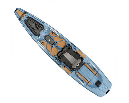 Bonafide SS127 Fishing Kayak - Steel