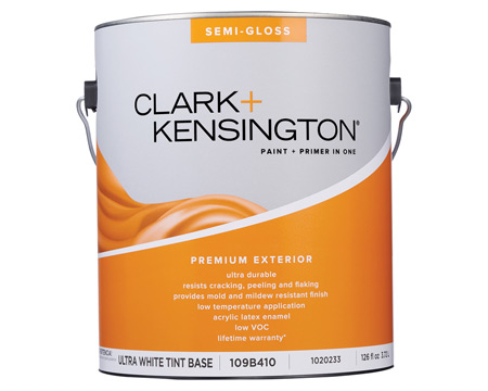 Clark+Kensington® 1 Gal. Premium Exterior Paint+Primer In One - Semi-Gloss