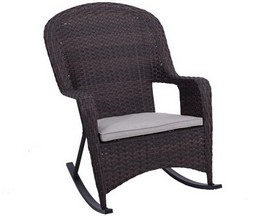 Living Accents® Greenwich Woven Rocking Chair - Brown
