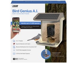 Feit Electric® 2.5 liter Smart Solar Camera Bird Feeder