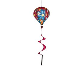 Evergreen® Burlap Balloon Wind Spinner - Spring Floral