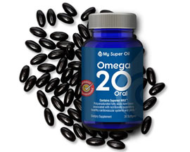 My Super Oil® Omega 20 Oral Supplement Capsule - 30 pack