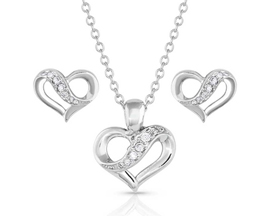 Montana Silversmiths® Ribbon 'Round my Heart Jewelry Set
