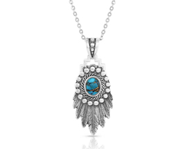 Montana Silversmiths® Blue Spring Turquoise Necklace