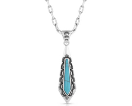 Montana Silversmiths® Southwest Turquoise Stream Necklace