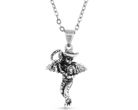 Montana Silversmiths® Amberley Cowboy Angel Necklace