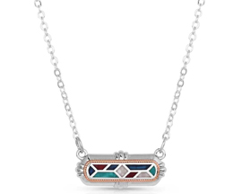 Montana Silversmiths® Western Mosaic Bar Necklace
