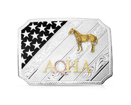 Montana Silversmiths® AQHA All American Silver Buckle