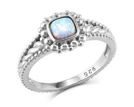 Montana Silversmiths® Glacial Lake Opal Ring - Size 9
