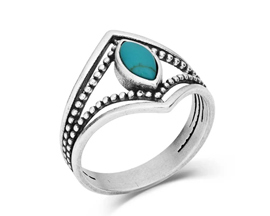 Montana Silversmiths Turquoise Mirage Ring 
