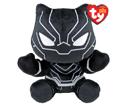 TY Beanie Boos Black Panther