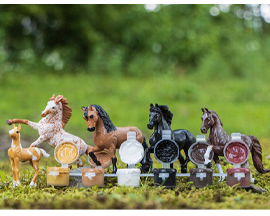 Breyer Colorful Horse Breeds Paint & Play