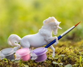 Breyer Unicorn Surprise Paint & Play