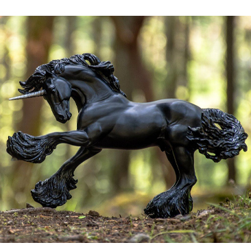 Obsidian Unicorn Stallion