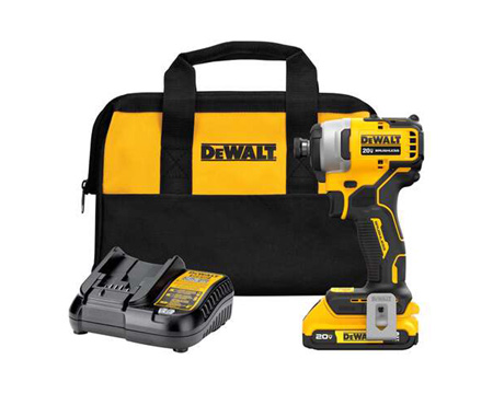 DeWalt® 20V Max Atomic 1/4 in. Cordless Brushless Compact Impact Driver Kit