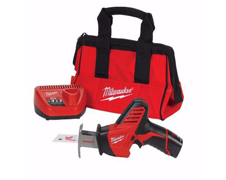 Milwaukee® M12 12V Cordless Brushed Reciprocating Saw Kit