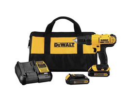 DeWalt® 20V Max 1/2 in. Brushed Cordless Compact Drill Kit