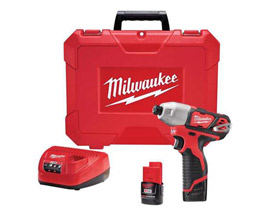 Milwaukee® M12 1/4 in. Cordless Brushed Impact Driver Kit