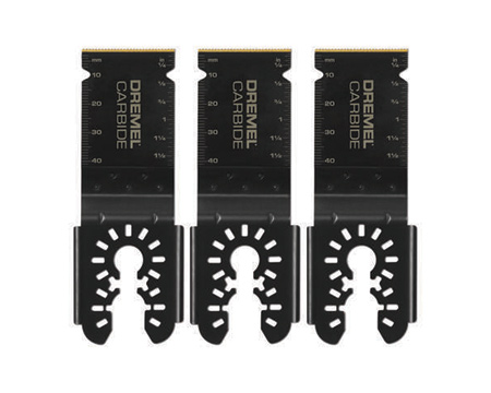 Dremel® 1-5/8 in. Carbide Universal Flush Cut Blade - 3 Pk