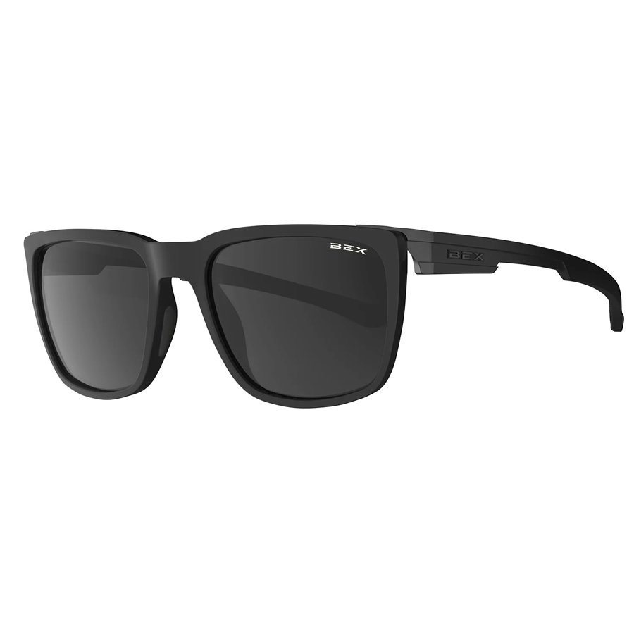 BEX® Adams Full Relialite Frame Sunglasses - Black / Grey