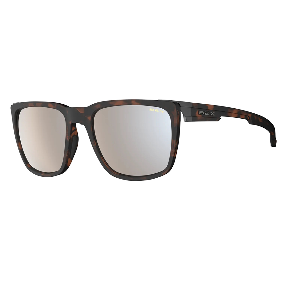 BEX® Adams Full Relialite Frame Sunglasses - Tortoise Brown / Silver