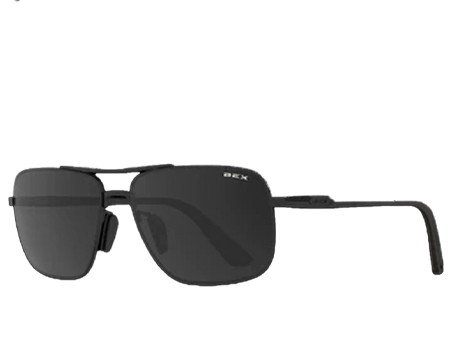  Bex® Porter Matte Gray Sunglasses