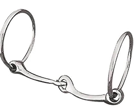 Ss 6" Mouth Snaffle Bit