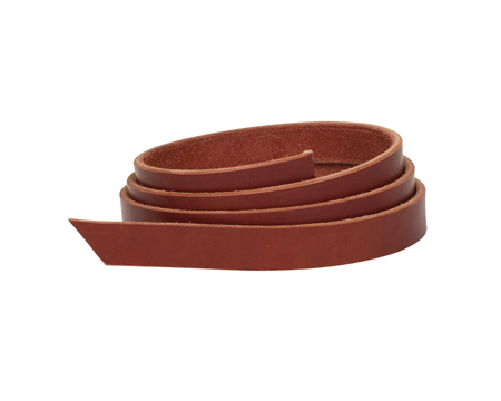 Plain 1" Chestnut Belt Blank