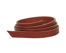 Weaver® Blank English Bridle Leather Belt, Chestnut