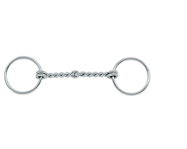 Ss 6" Mouth Twisted Wire Snaffle