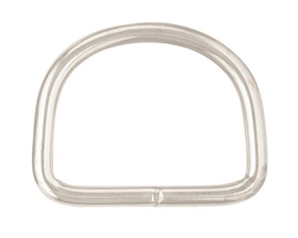 Weaver® 3" Nickel Plated Dee Ring