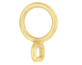 1" Loop 1 1/2" Ring Brass