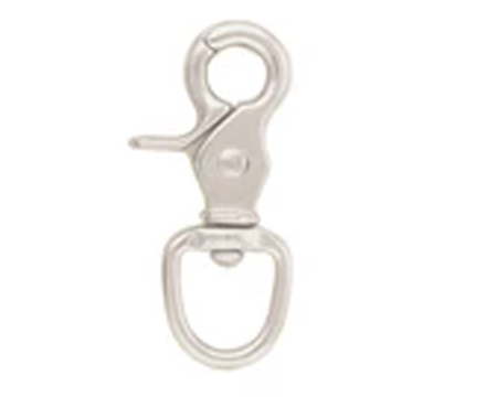 Weaver® Nickel Plated 3/4" Round Bottom Scissor Snap