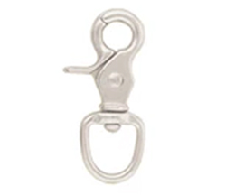 Weaver® Nickel Plated 5/8" Round Bottom Scissor Snap 