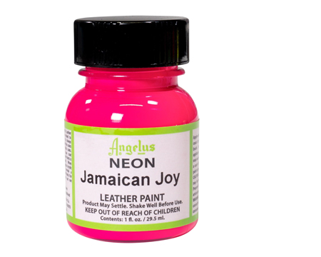 Angelus® Neon Jamaican Joy Leather Paint
