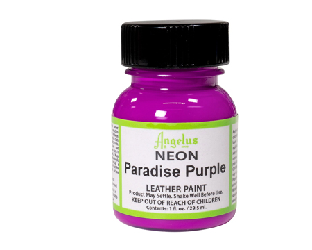 Angelus® Neon Paradise Purple Leather Paint