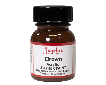 Angelus® Brown Acrylic Leather Paint